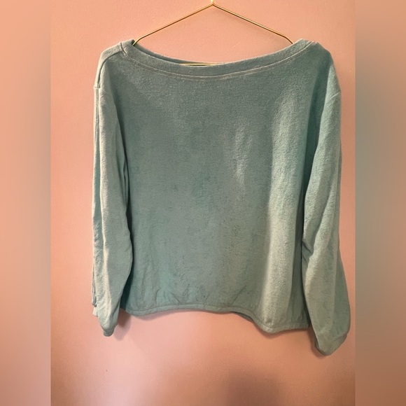 Lurex Chain Cropped Loop Terry Cloth - 3 Piece Set - Picture 8 of 9